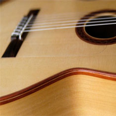 Pickguard for classical guitar golpeador